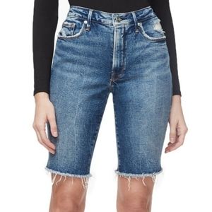 Good american Jeans Bermuda shorts denim